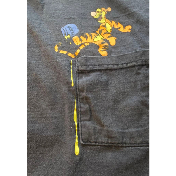 Vintage Disney Winnie the Pooh and Tigger Pocket T-Shirt - Picture 4 of 11